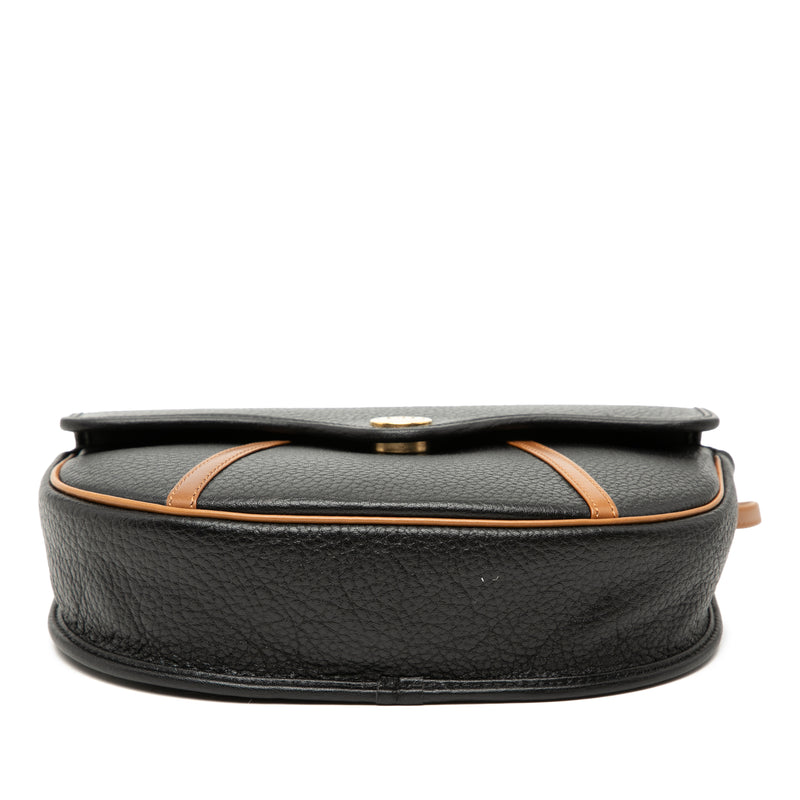 Bicolor Grained Calfskin Crossbody - Image 3