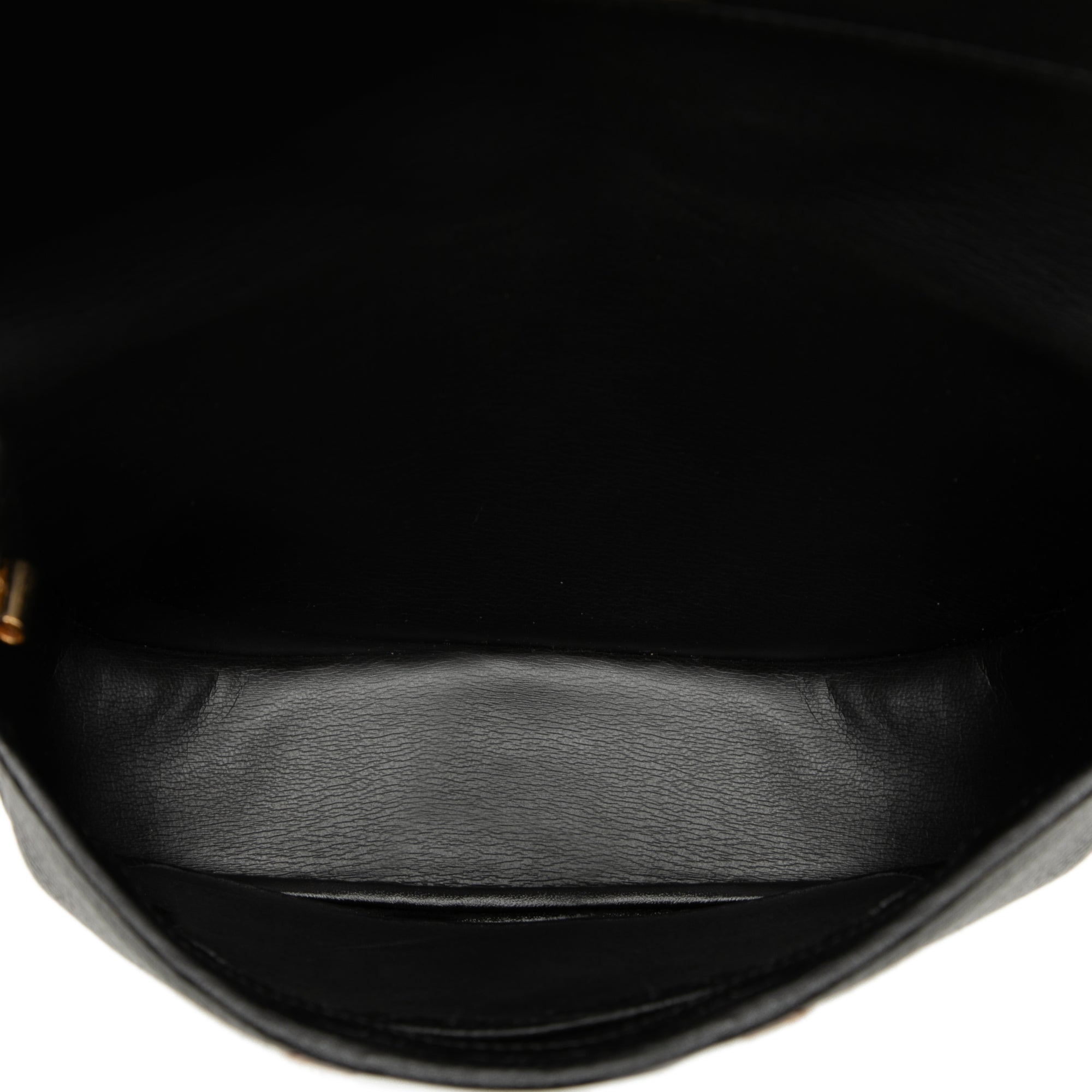 Bicolor Grained Calfskin Crossbody - Image 4