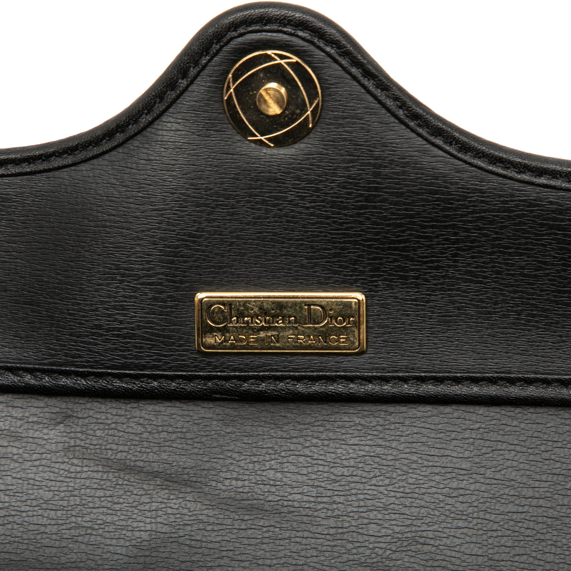 Bicolor Grained Calfskin Crossbody - Image 5