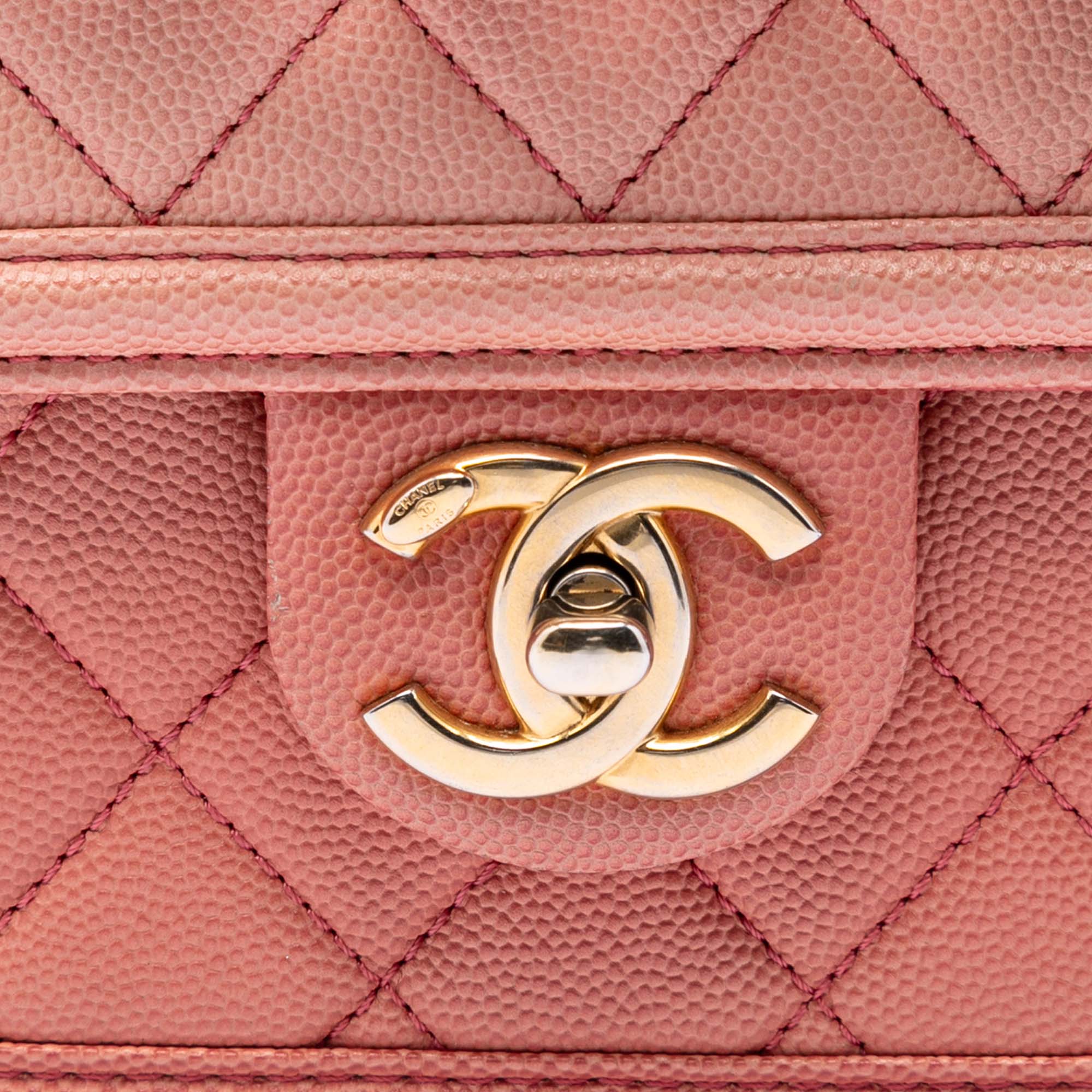 Small Quilted Caviar Sunset On The Sea Flap - Image 5