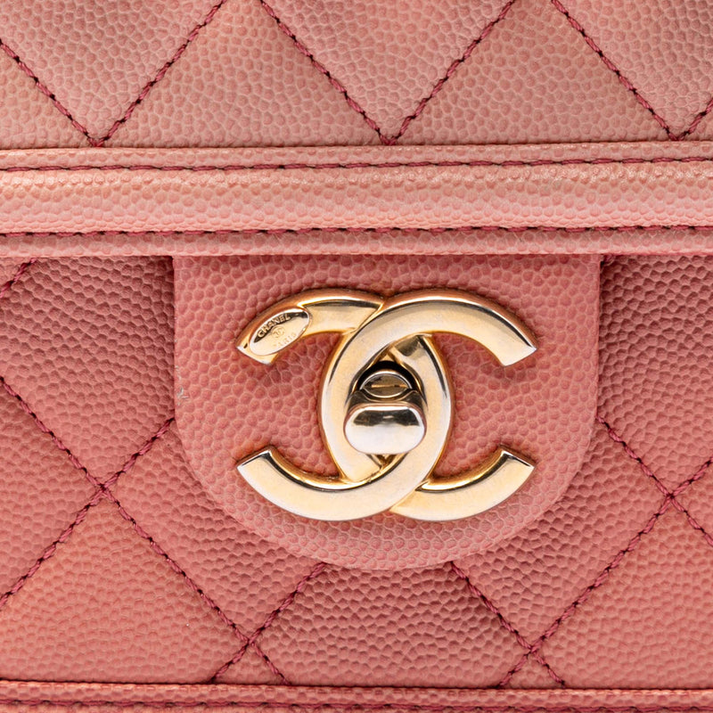 Small Quilted Caviar Sunset On The Sea Flap - Image 5