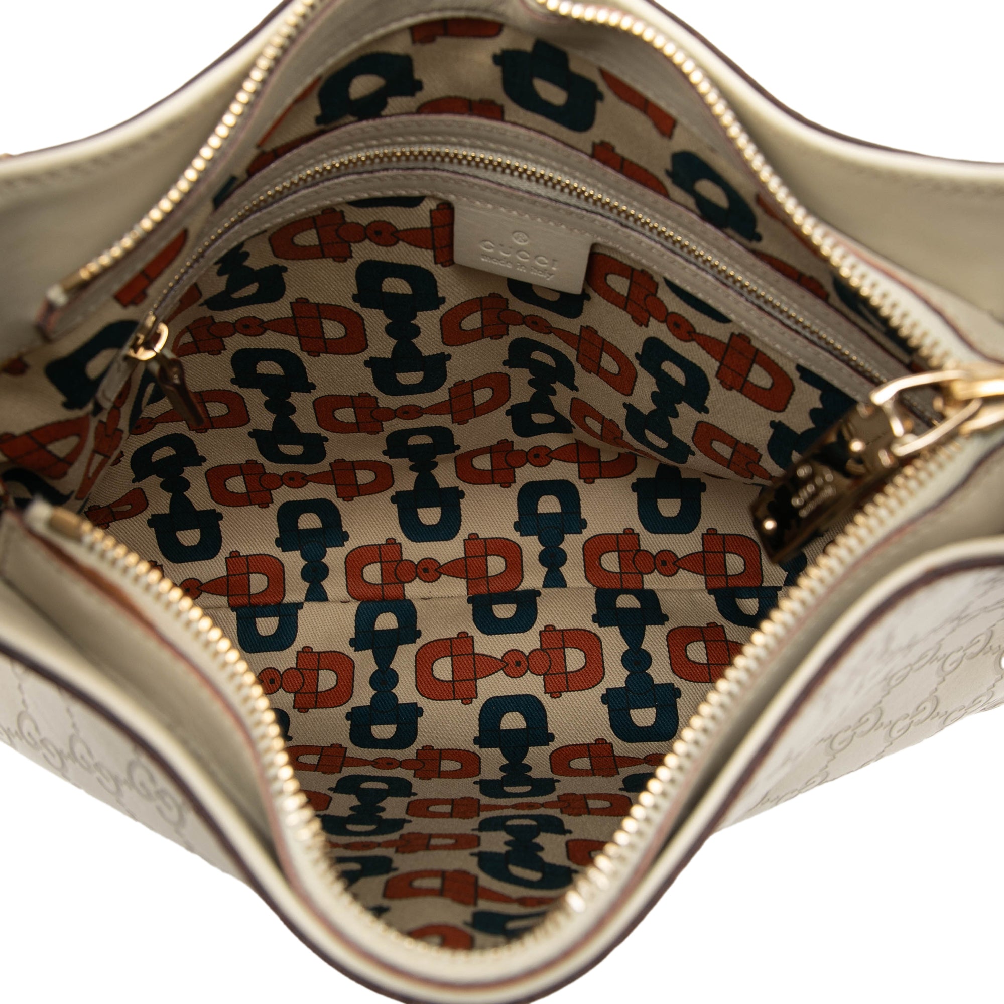 Guccissima Horsebit Creole Hobo - Image 4