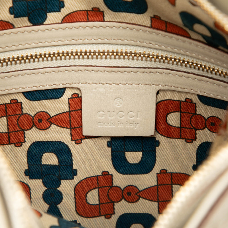 Guccissima Horsebit Creole Hobo - Image 5