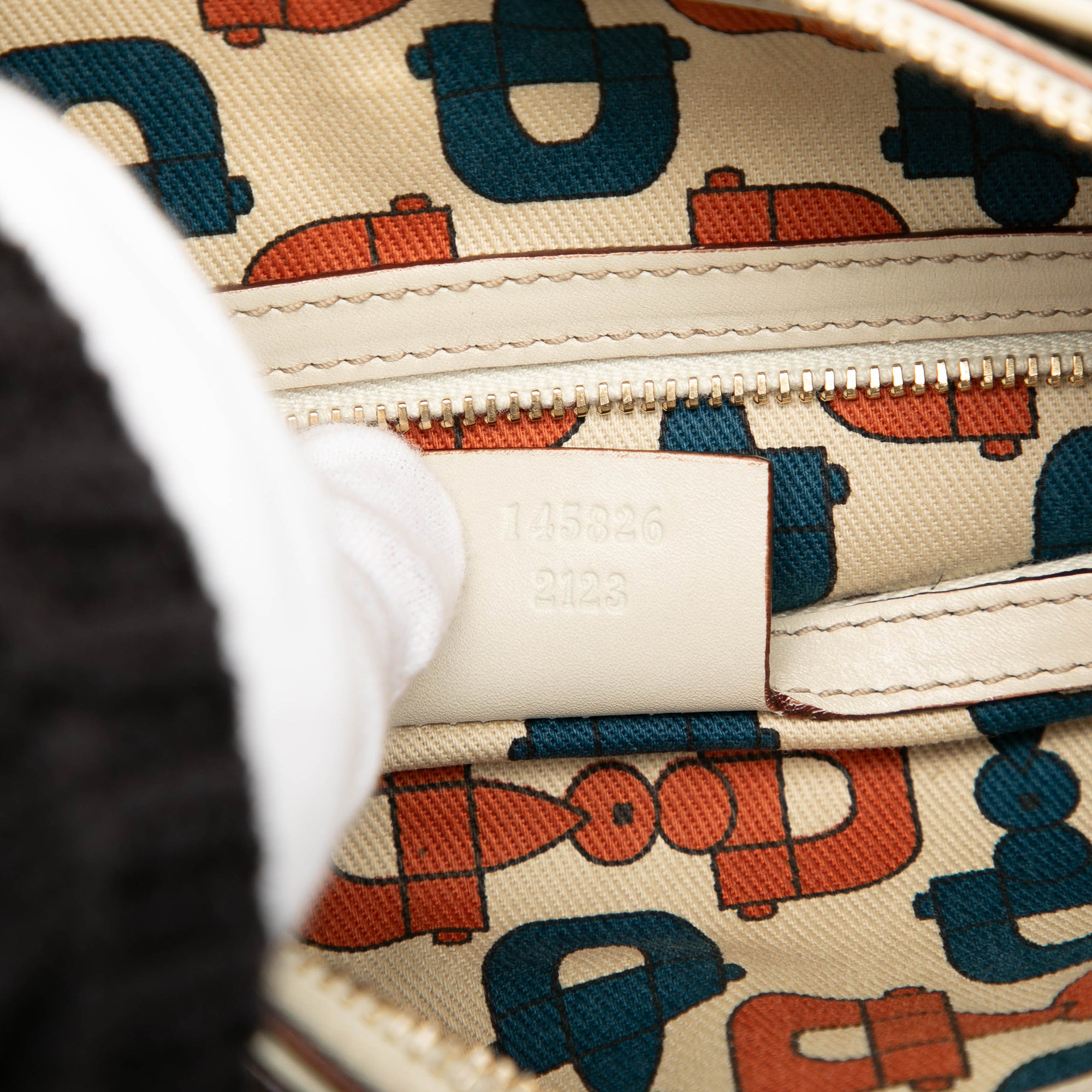 Guccissima Horsebit Creole Hobo - Image 6