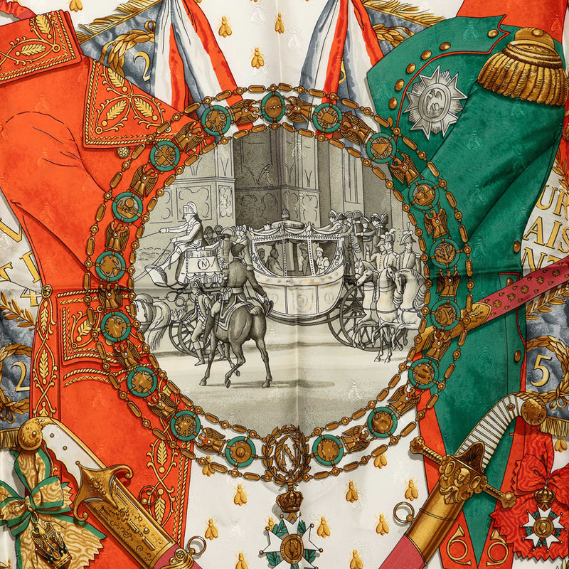Napoleon Silk Scarf 90 - Image 2
