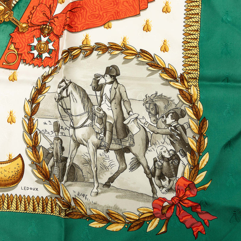 Napoleon Silk Scarf 90 - Image 3