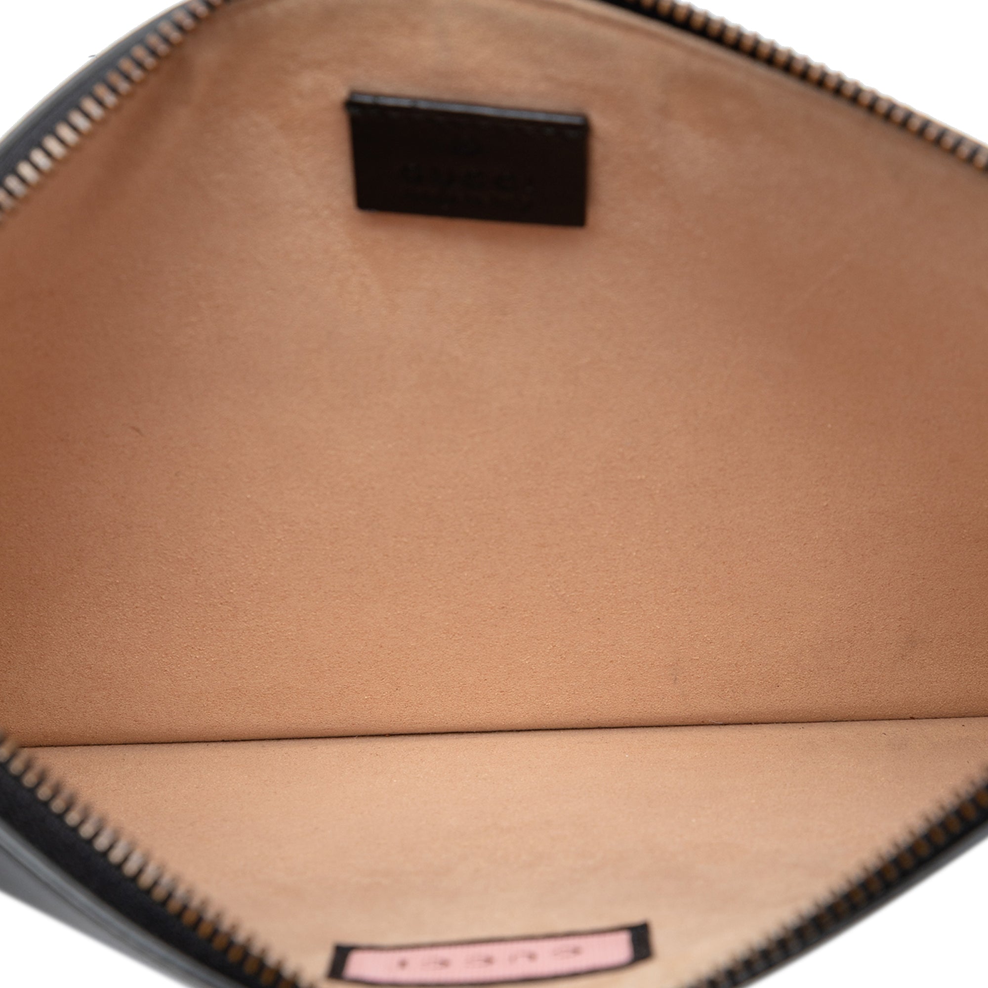 Calfskin Ghost Zip Clutch - Image 4