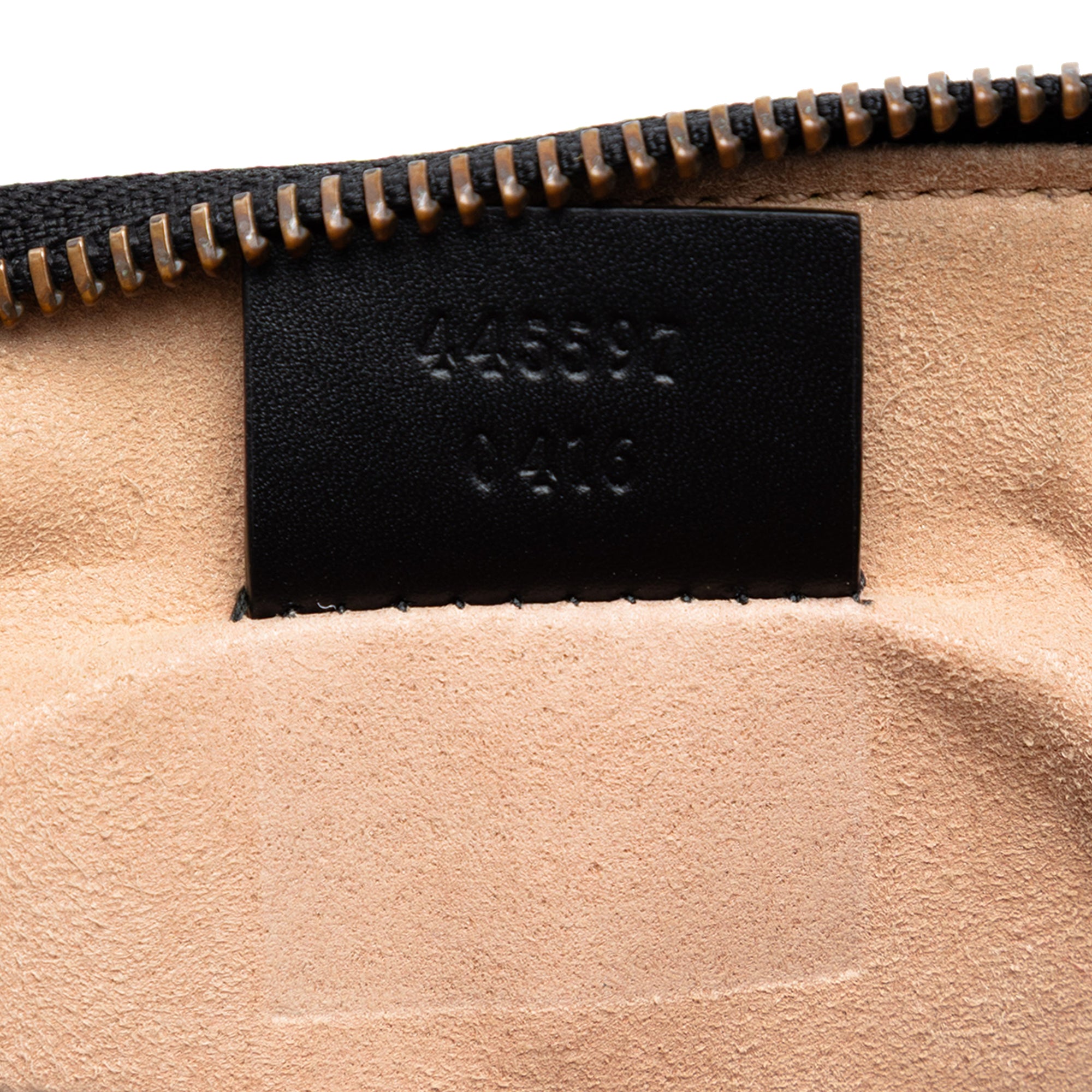Calfskin Ghost Zip Clutch - Image 6