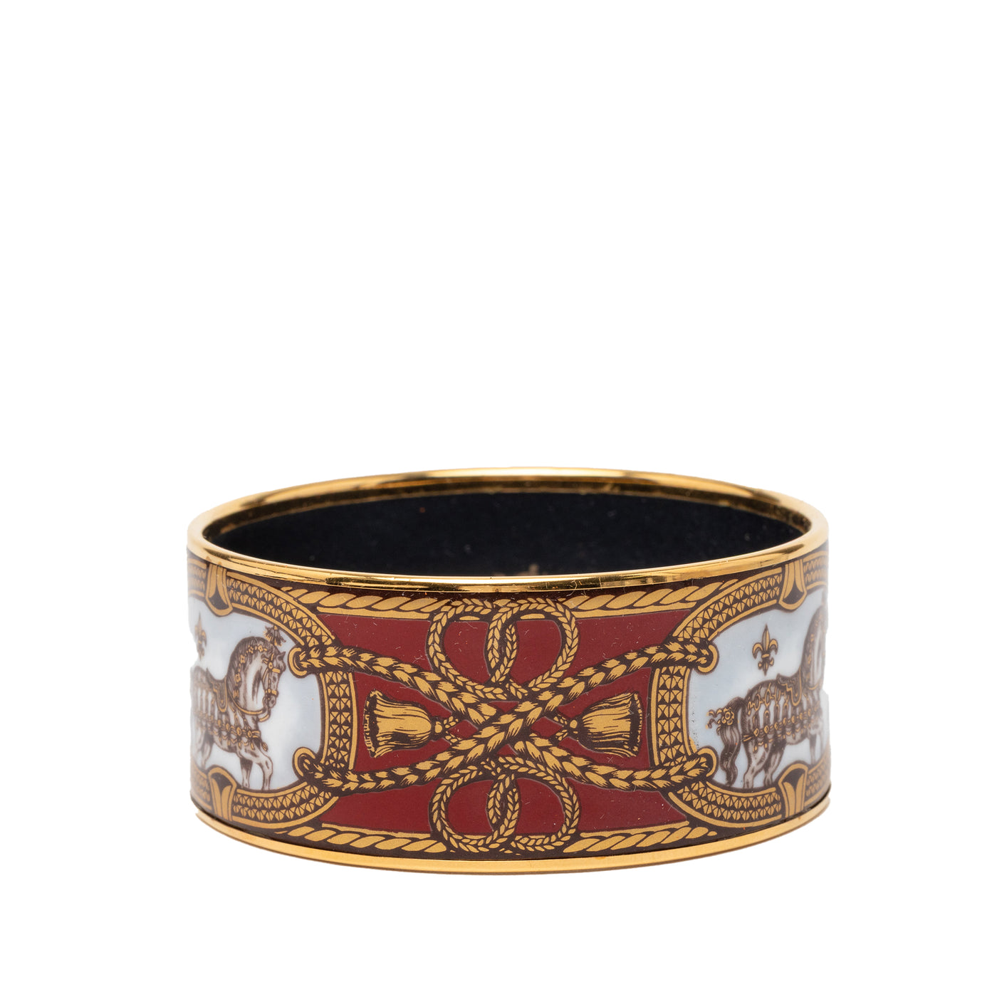 Extra Wide Enamel Grand Apparat Bracelet 70 - Image 1