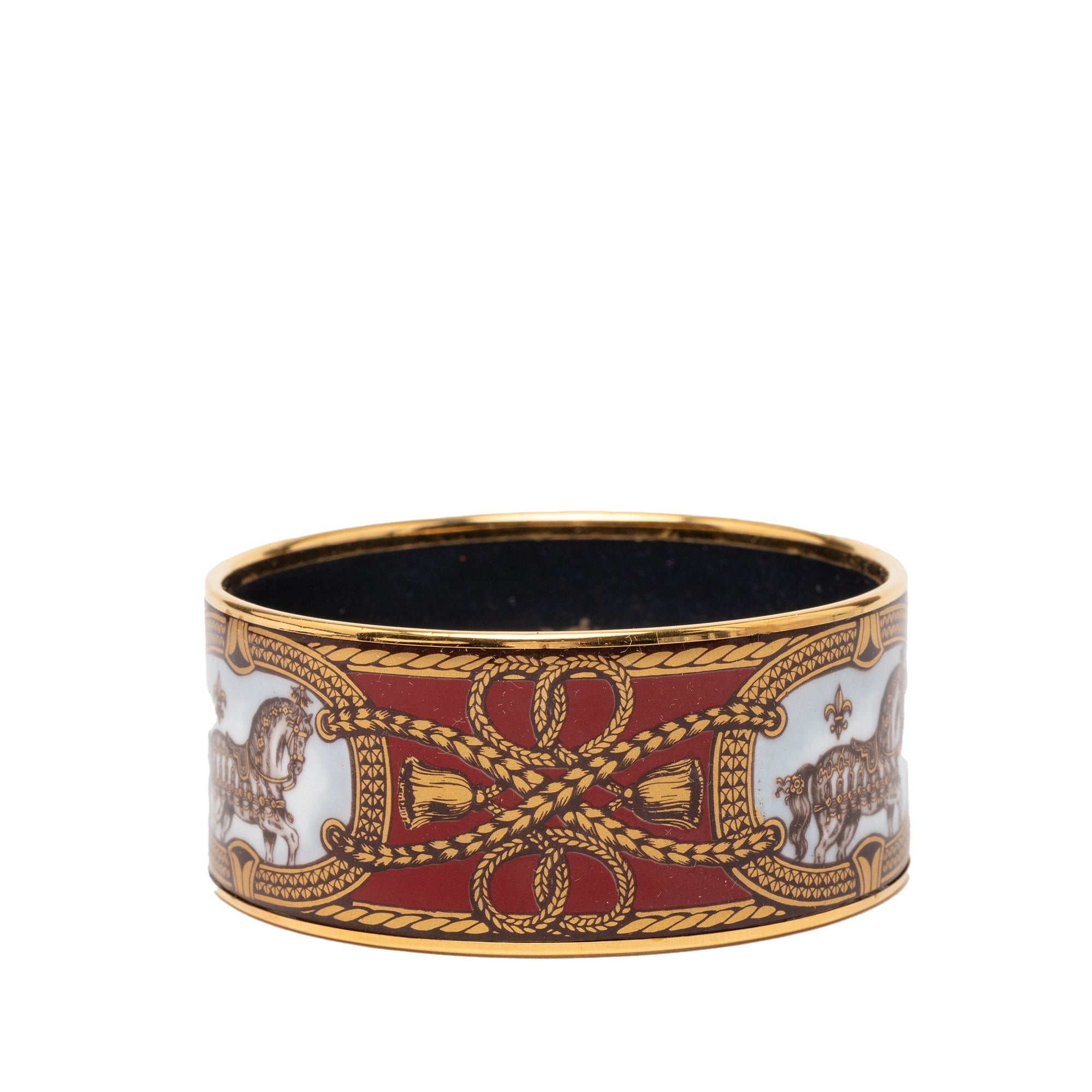 Extra Wide Enamel Grand Apparat Bracelet 70 - Image 1