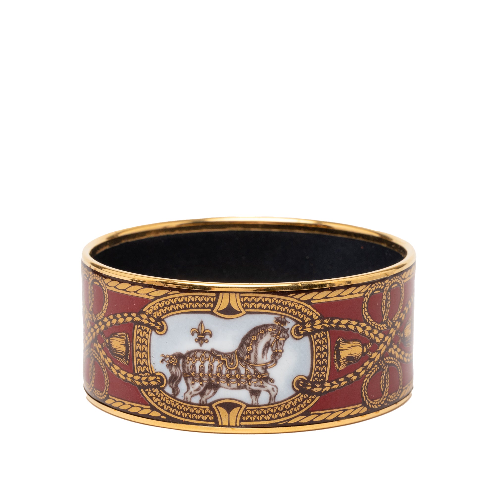 Extra Wide Enamel Grand Apparat Bracelet 70 - Image 2