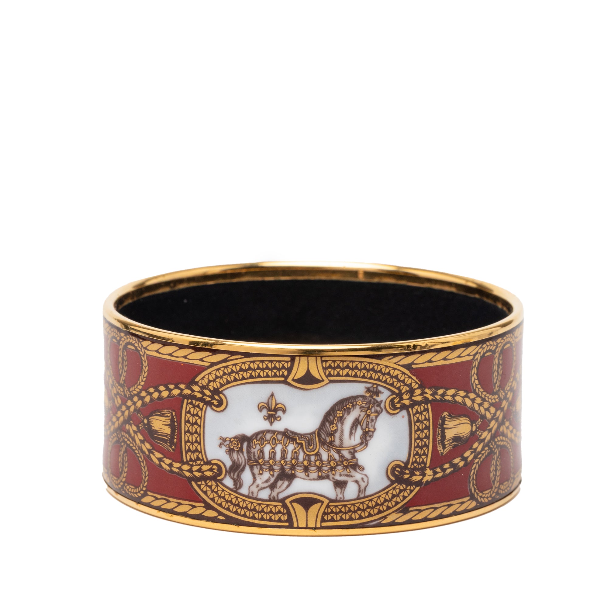 Extra Wide Enamel Grand Apparat Bracelet 70 - Image 3