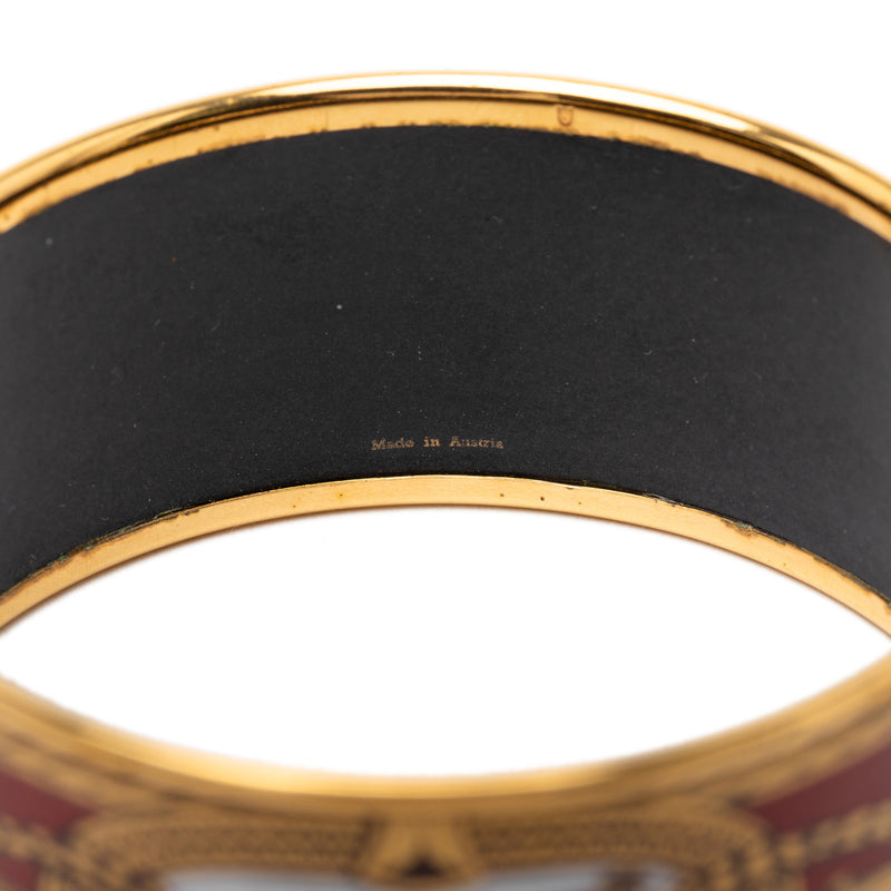 Extra Wide Enamel Grand Apparat Bracelet 70 - Image 5