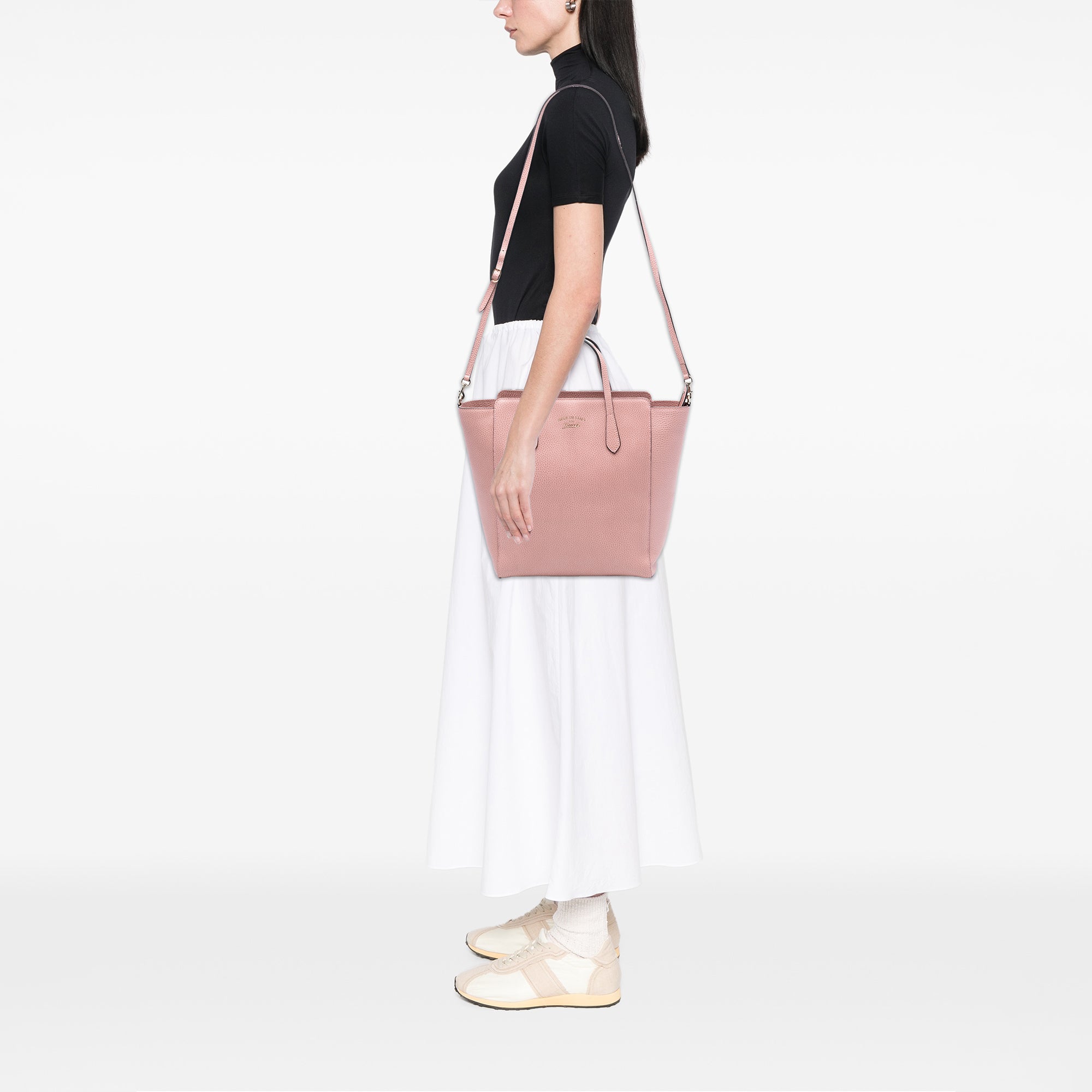 Leather Swing Convertible Tote - Image 7