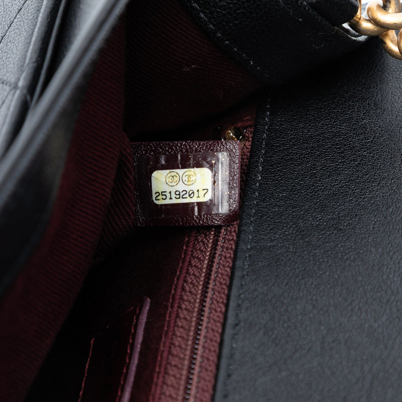 Quilted Calfskin Front Chain Flap - Image 5