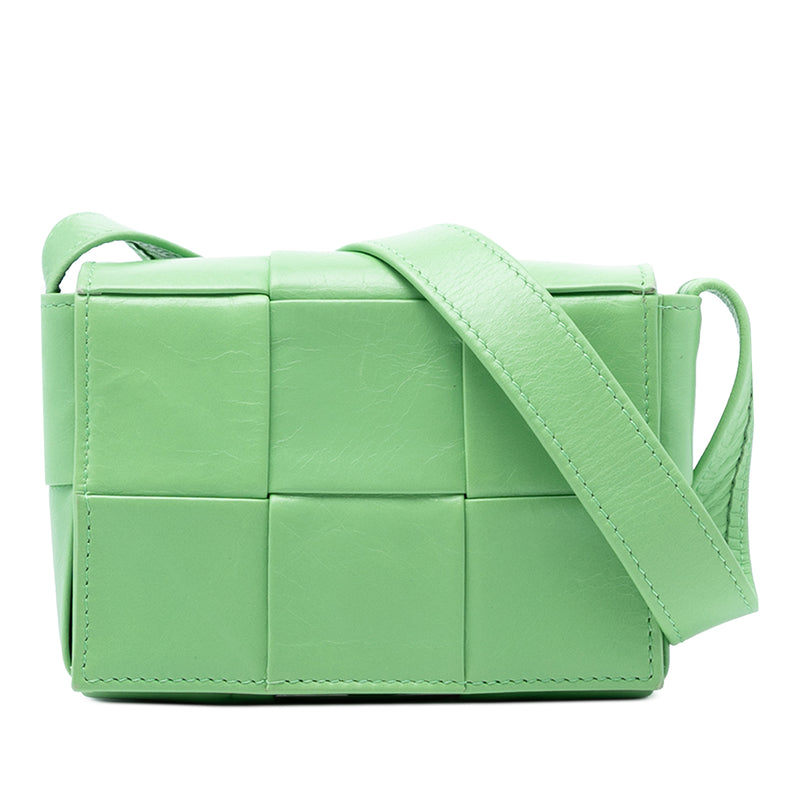 Candy Nappa Intrecciato Cassette Crossbody
