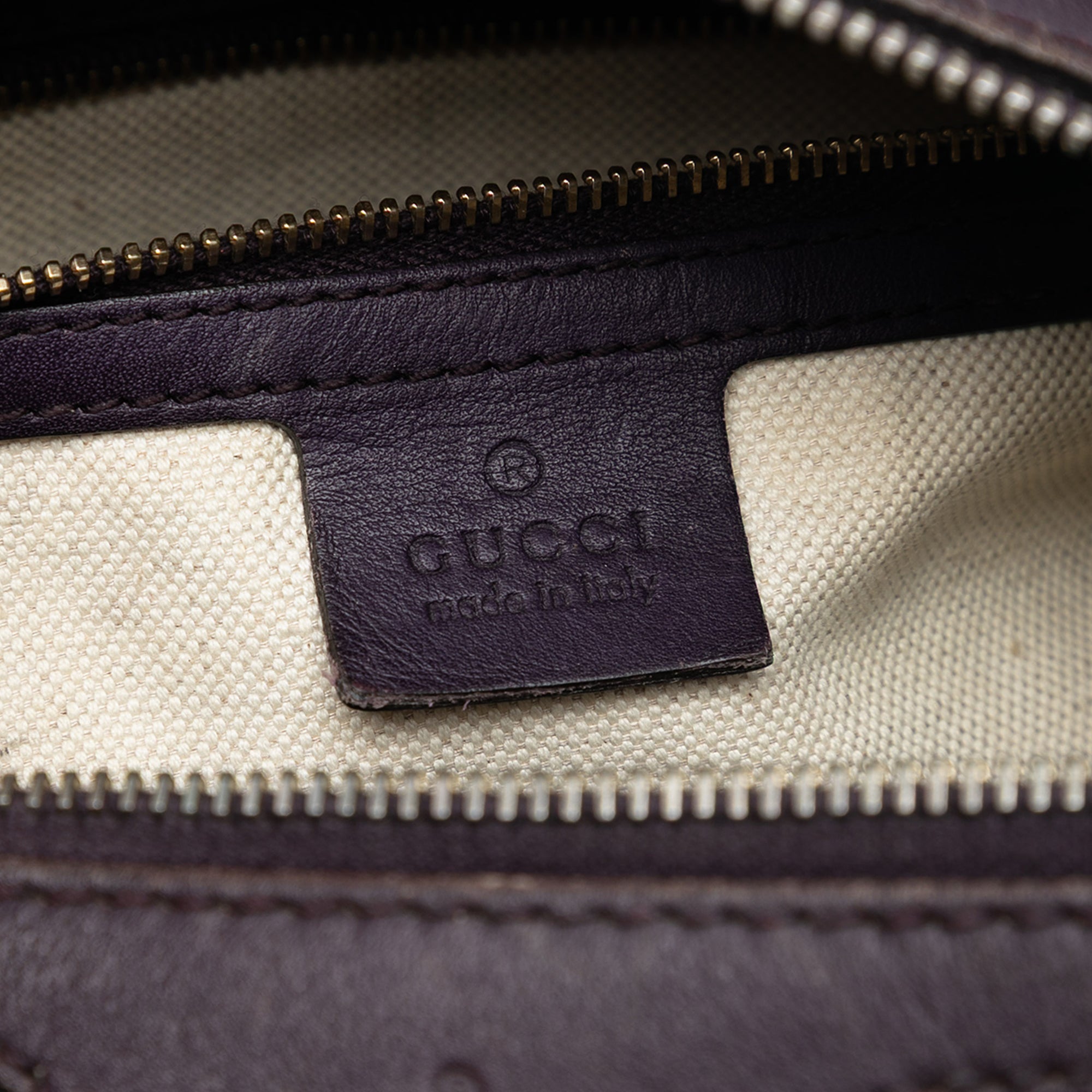 Small Guccissima Trimmed Leather Joy Boston Bag - Image 5
