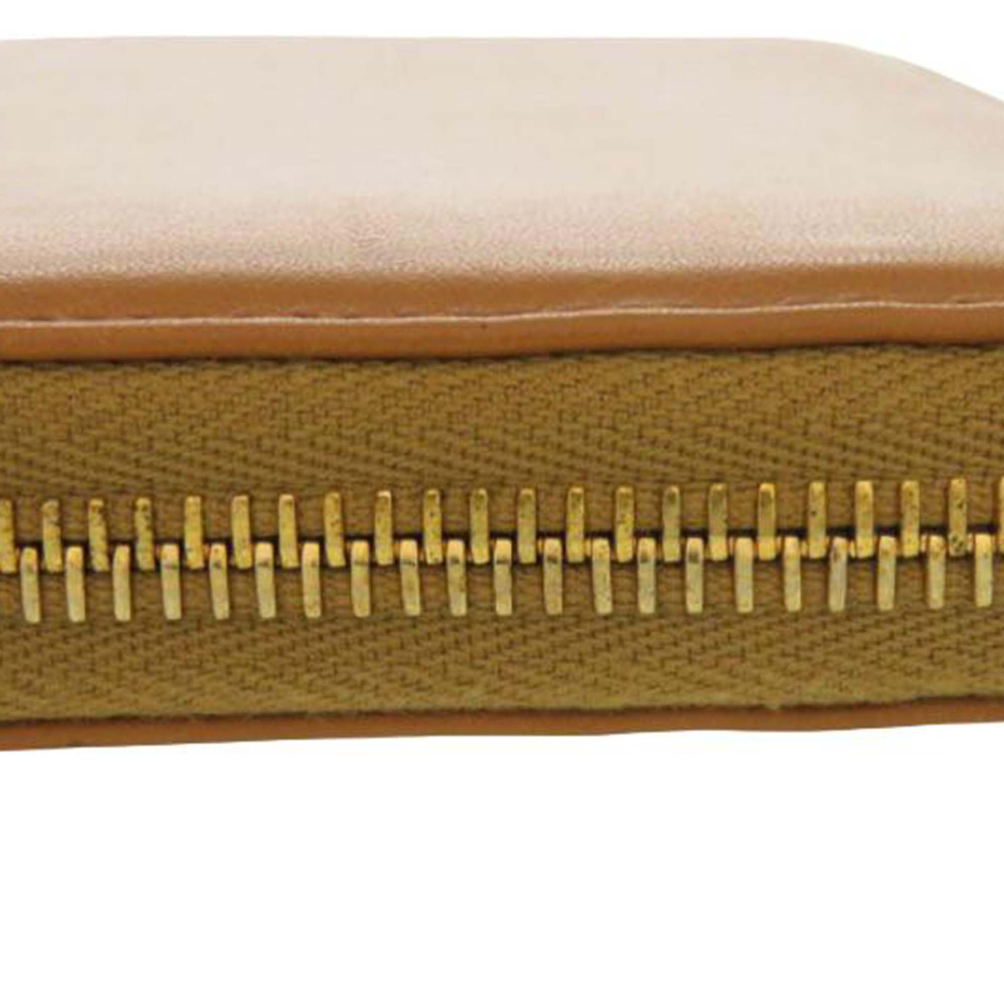 Leather Zip Around Wallet - Image 10