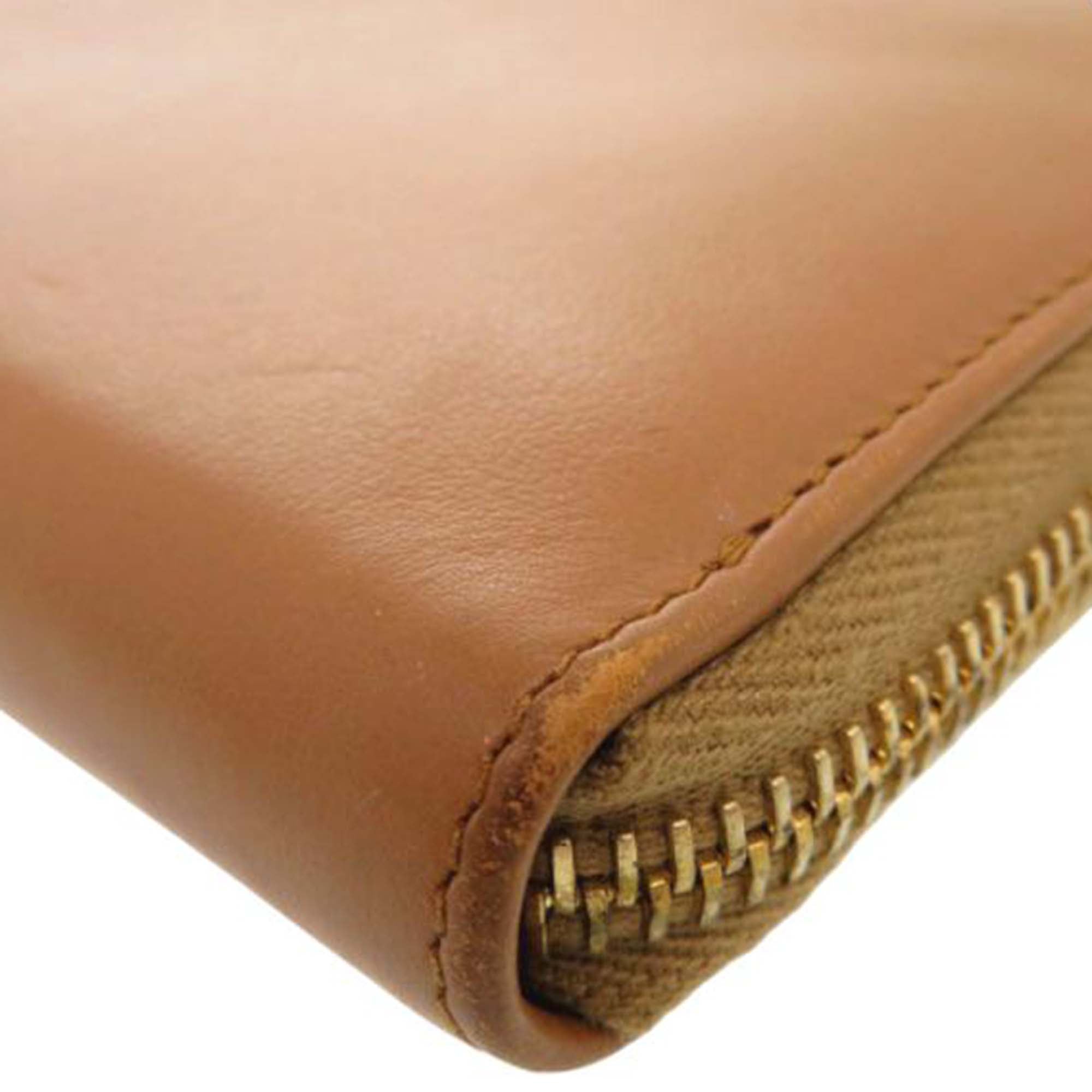Leather Zip Around Wallet - Image 15