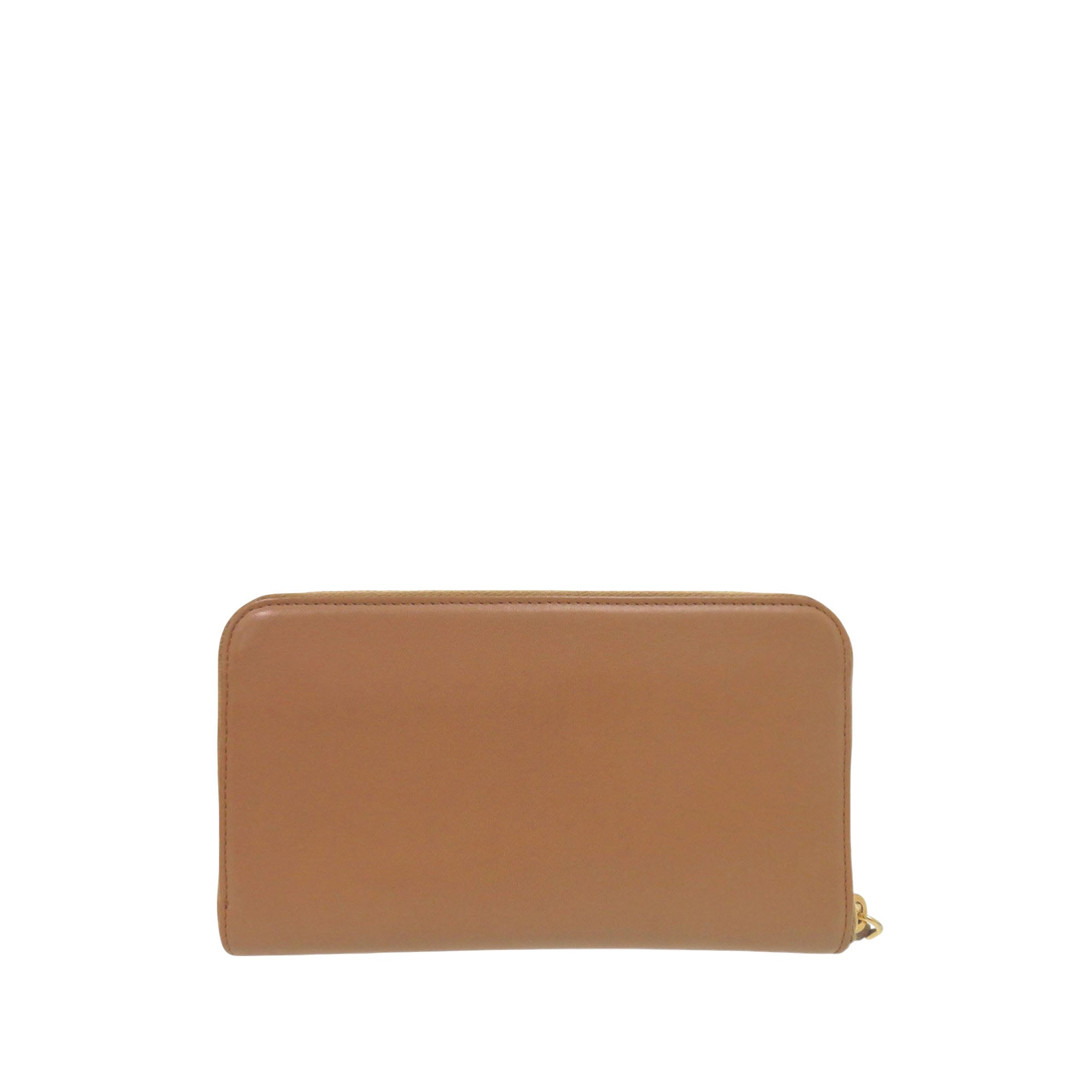 Leather Zip Around Wallet - Image 2
