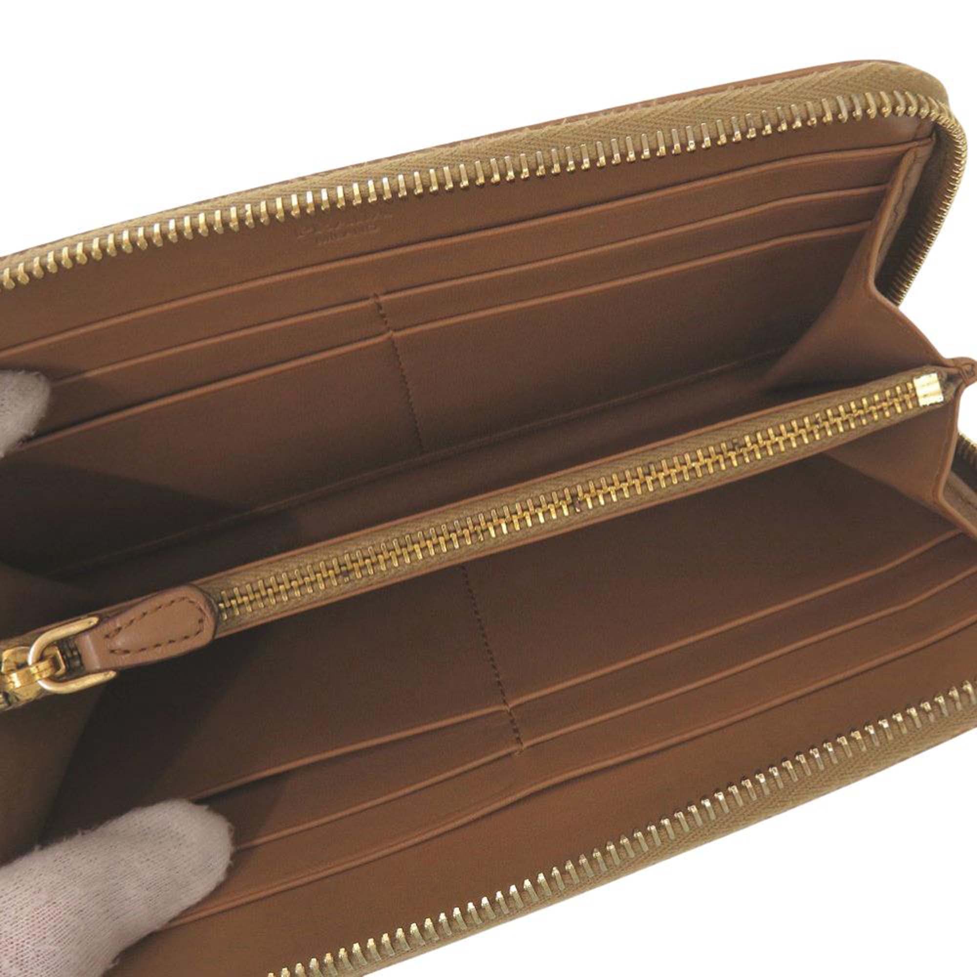 Leather Zip Around Wallet - Image 4