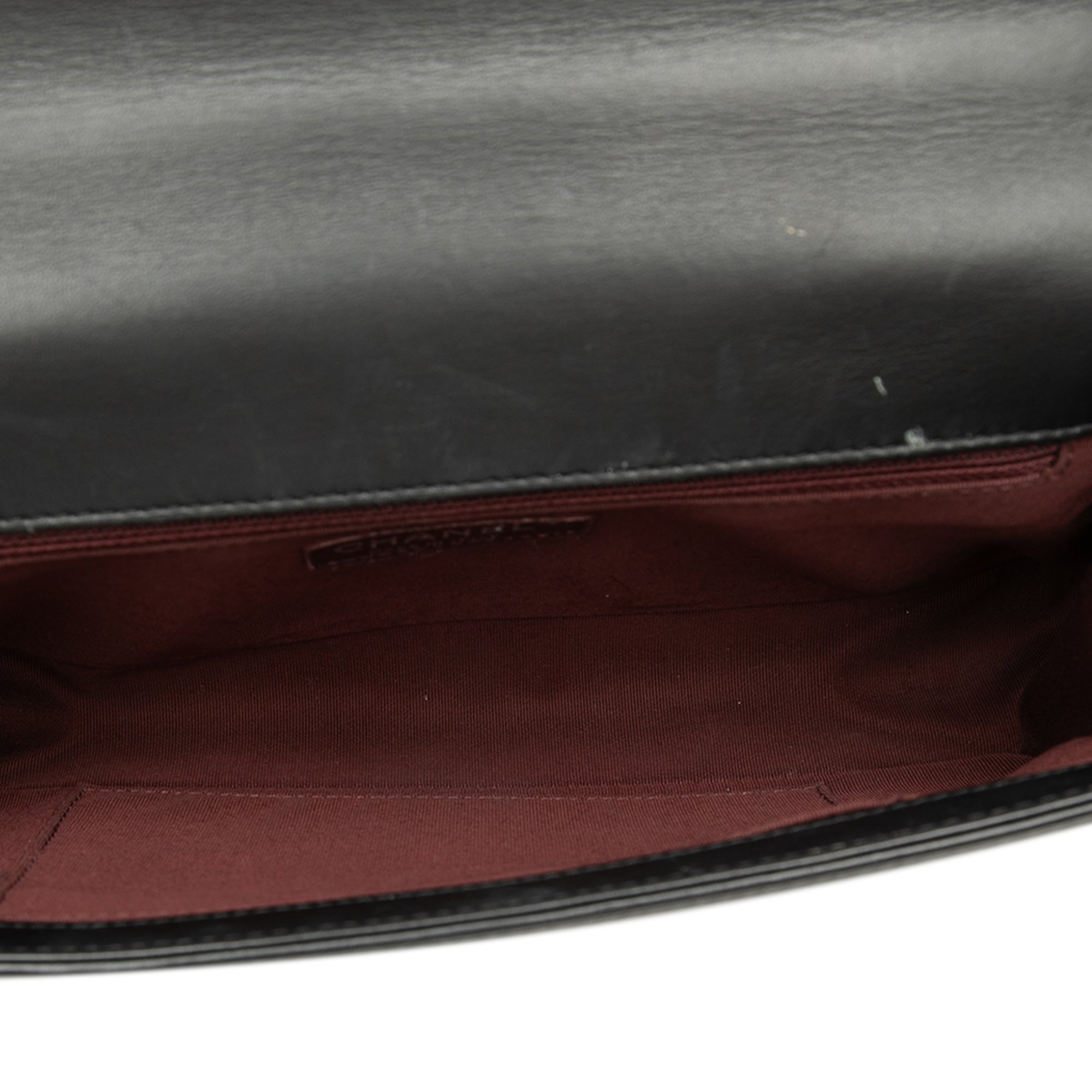 Medium Chevron Lambskin Boy Flap - Image 4