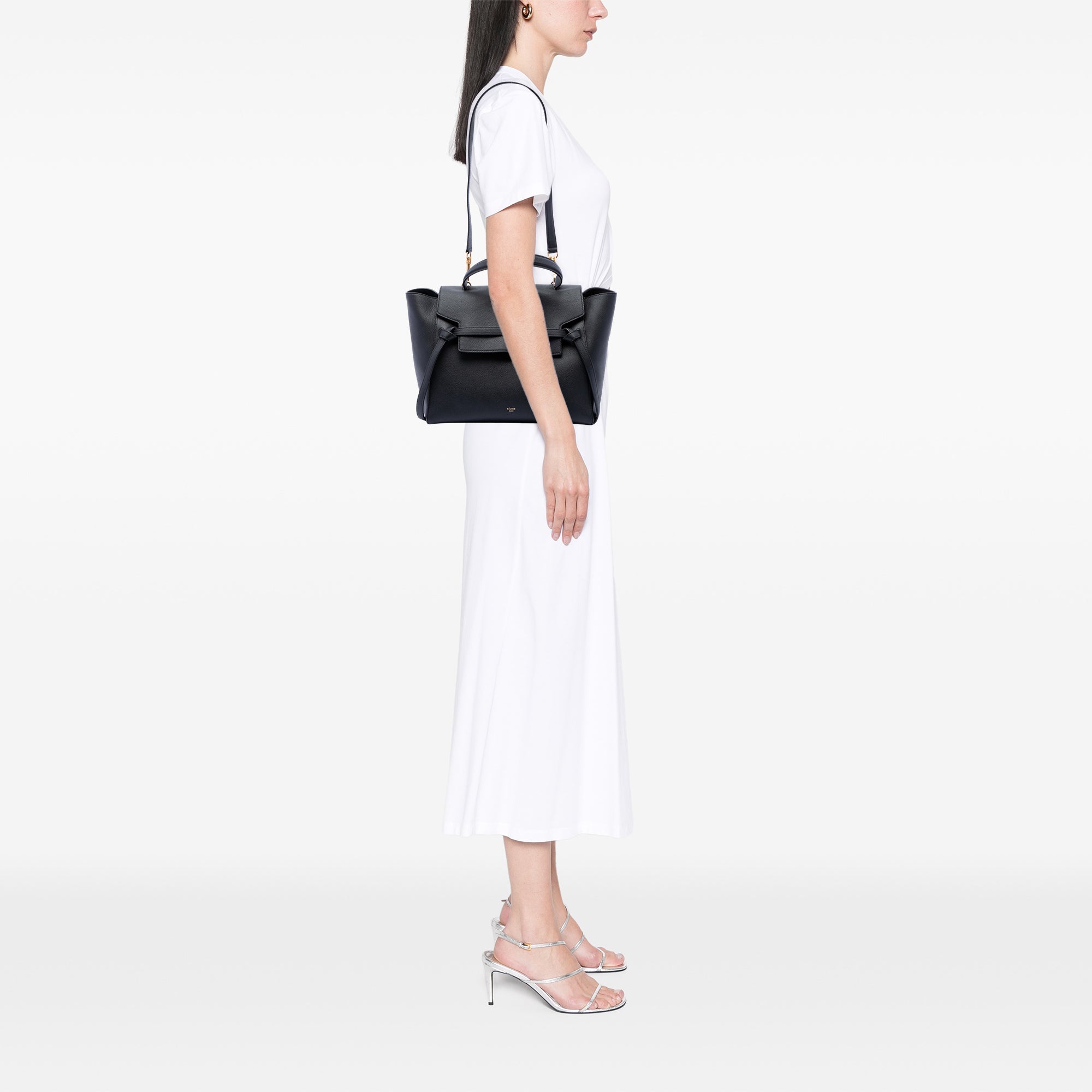 Mini Grained Calfskin Belt Bag - Image 7