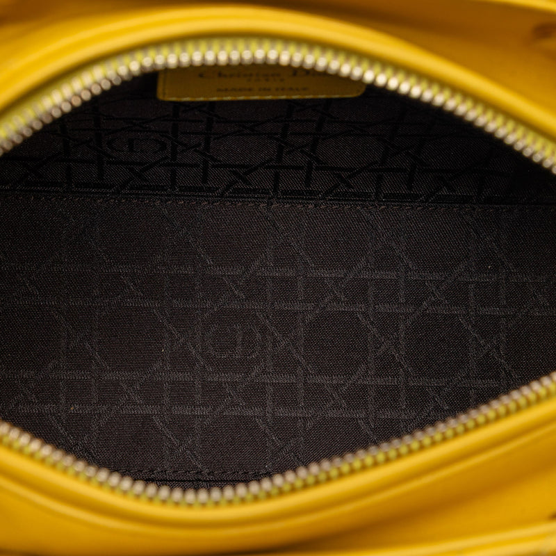 Medium Lambskin Cannage Lady Dior - Image 4