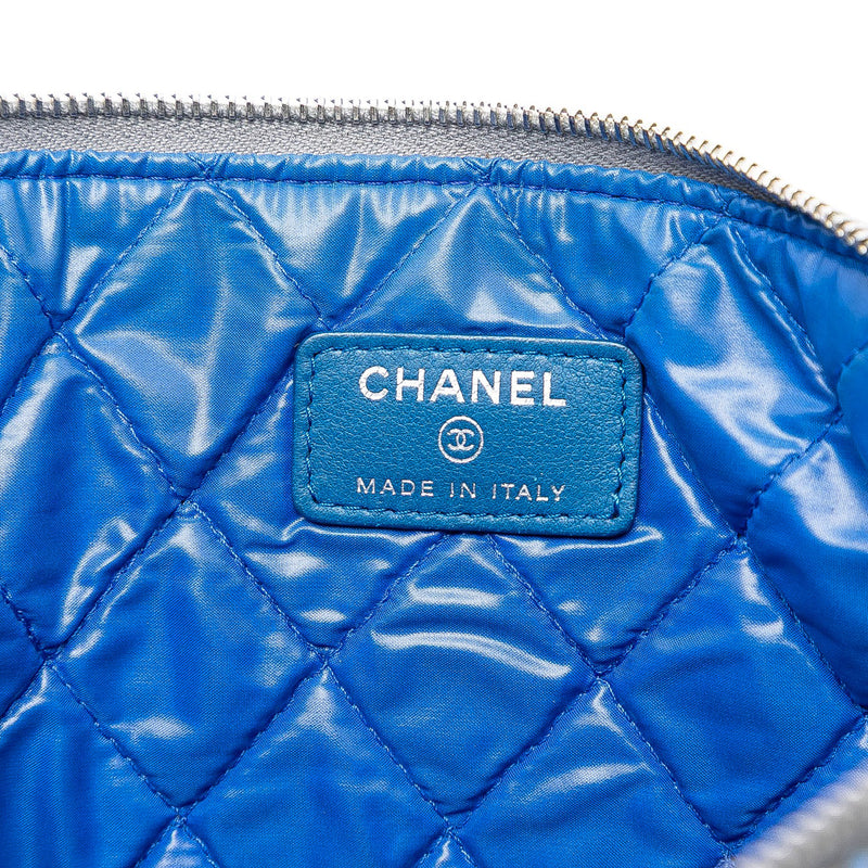 Medium Quilted Lambskin Data Center O Case Clutch - Image 6