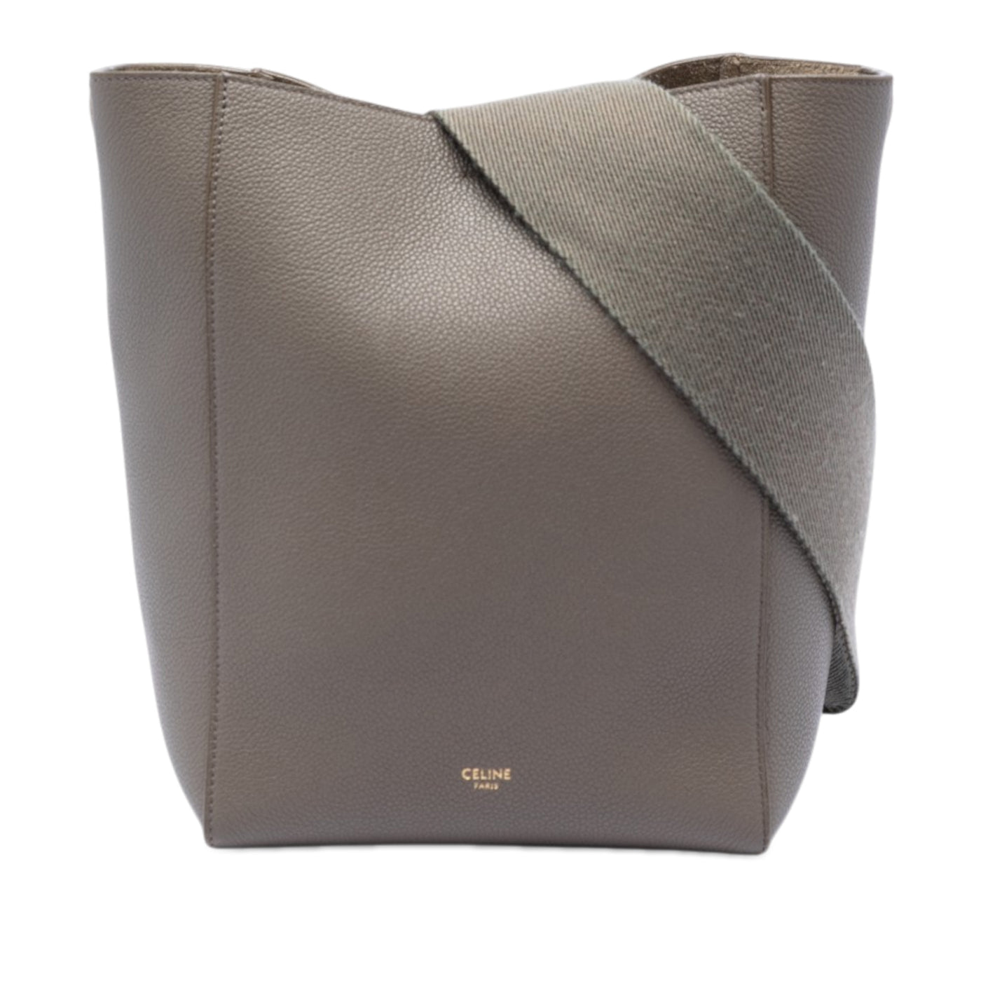 Small Soft Grained Calfskin Seau Sangle Bucket Bag - Image 1