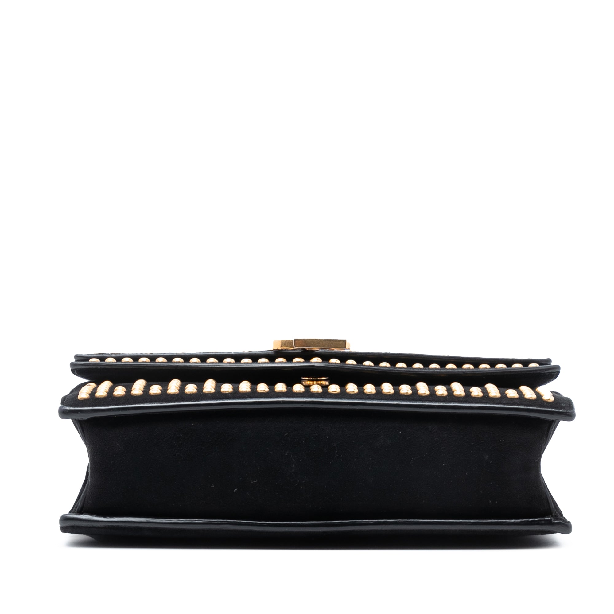 Medium Studded Suede Monogram Sulpice Crossbody - Image 3