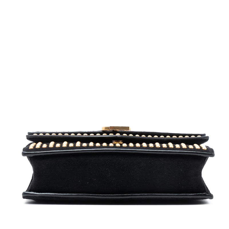 Medium Studded Suede Monogram Sulpice Crossbody - Image 3