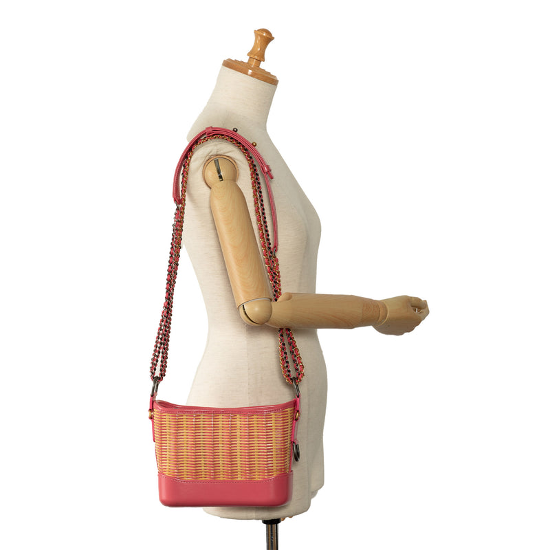 Small Rattan Gabrielle Crossbody - Image 9