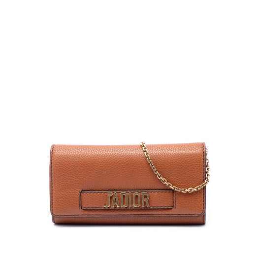 Calfskin JAdior Wallet On Chain - Image 1