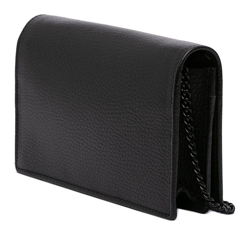 GG Marmont Calfskin Monochrome Wallet On Chain - Image 2