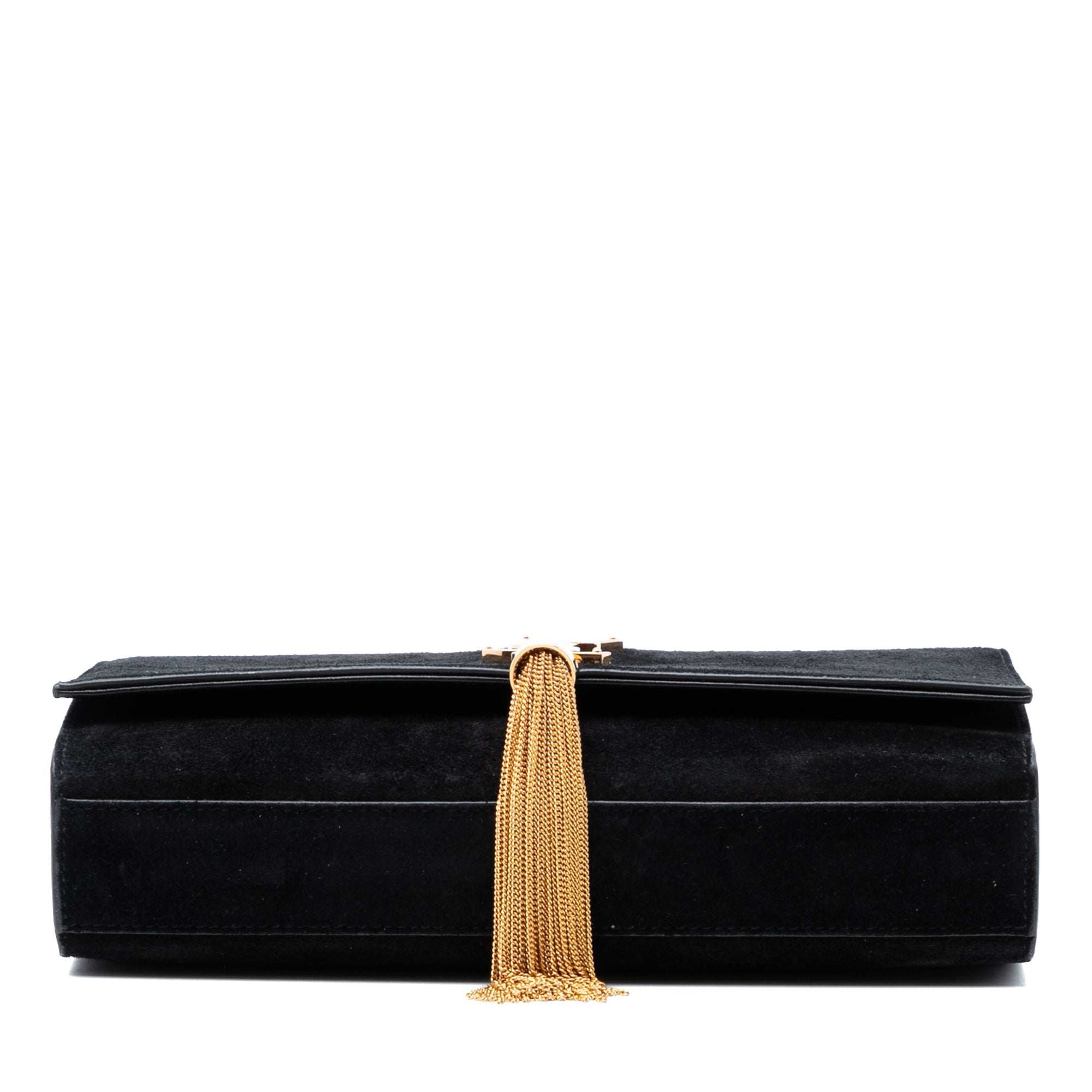 Medium Suede Monogram Kate Tassel Crossbody - Image 3