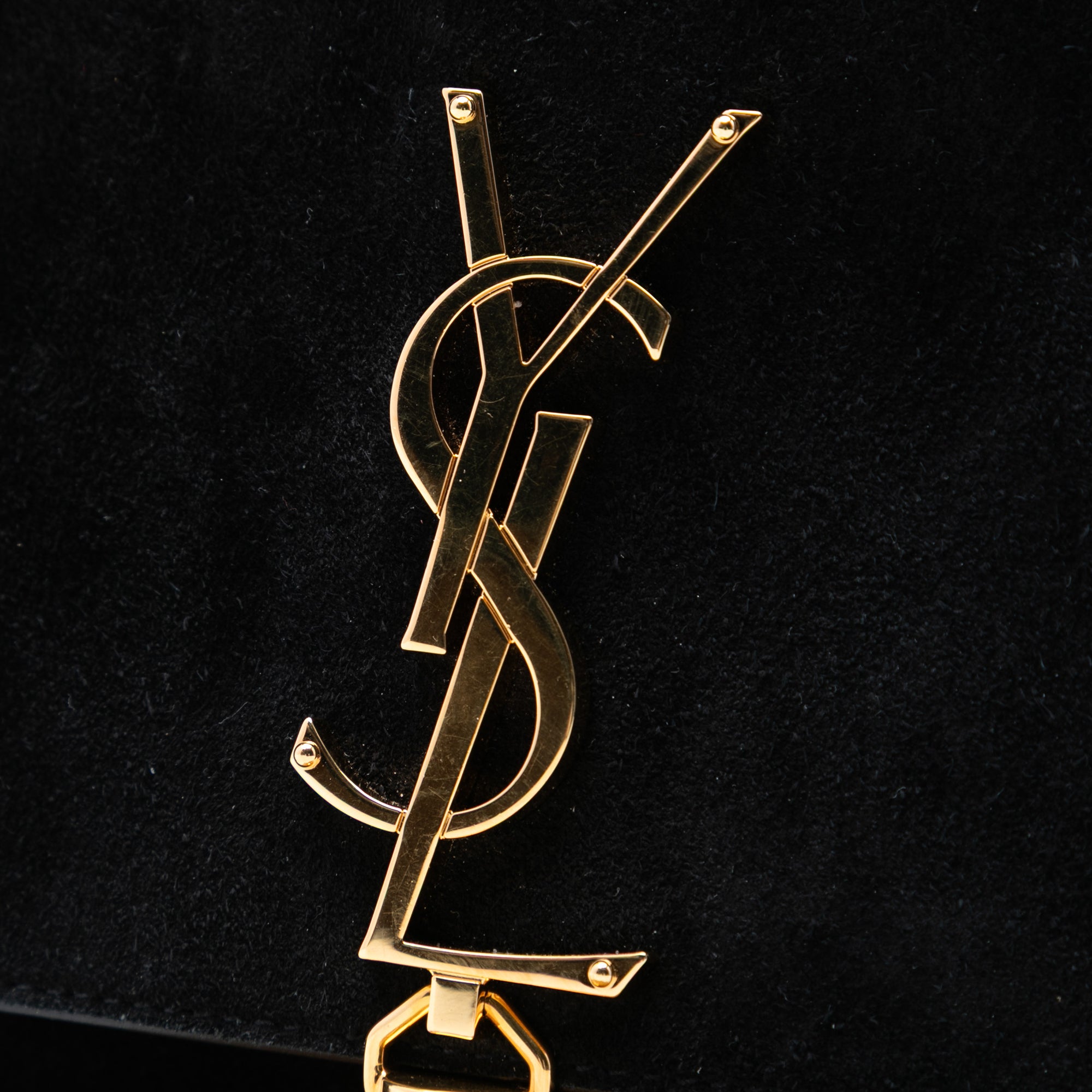Medium Suede Monogram Kate Tassel Crossbody - Image 5