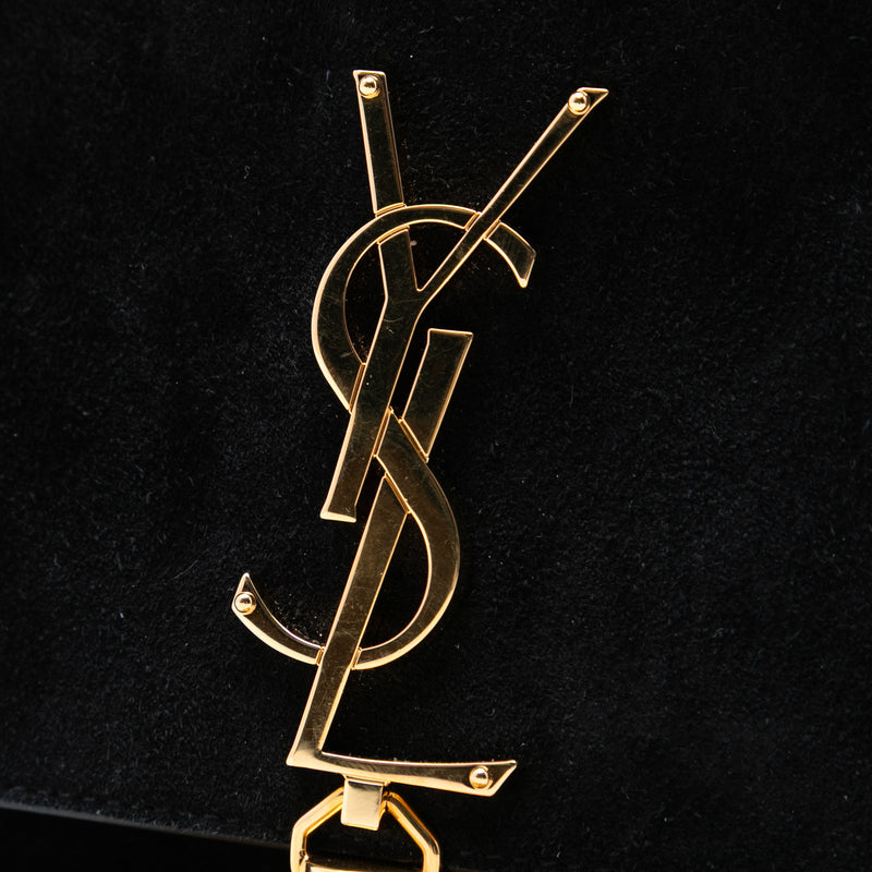 Medium Suede Monogram Kate Tassel Crossbody - Image 5