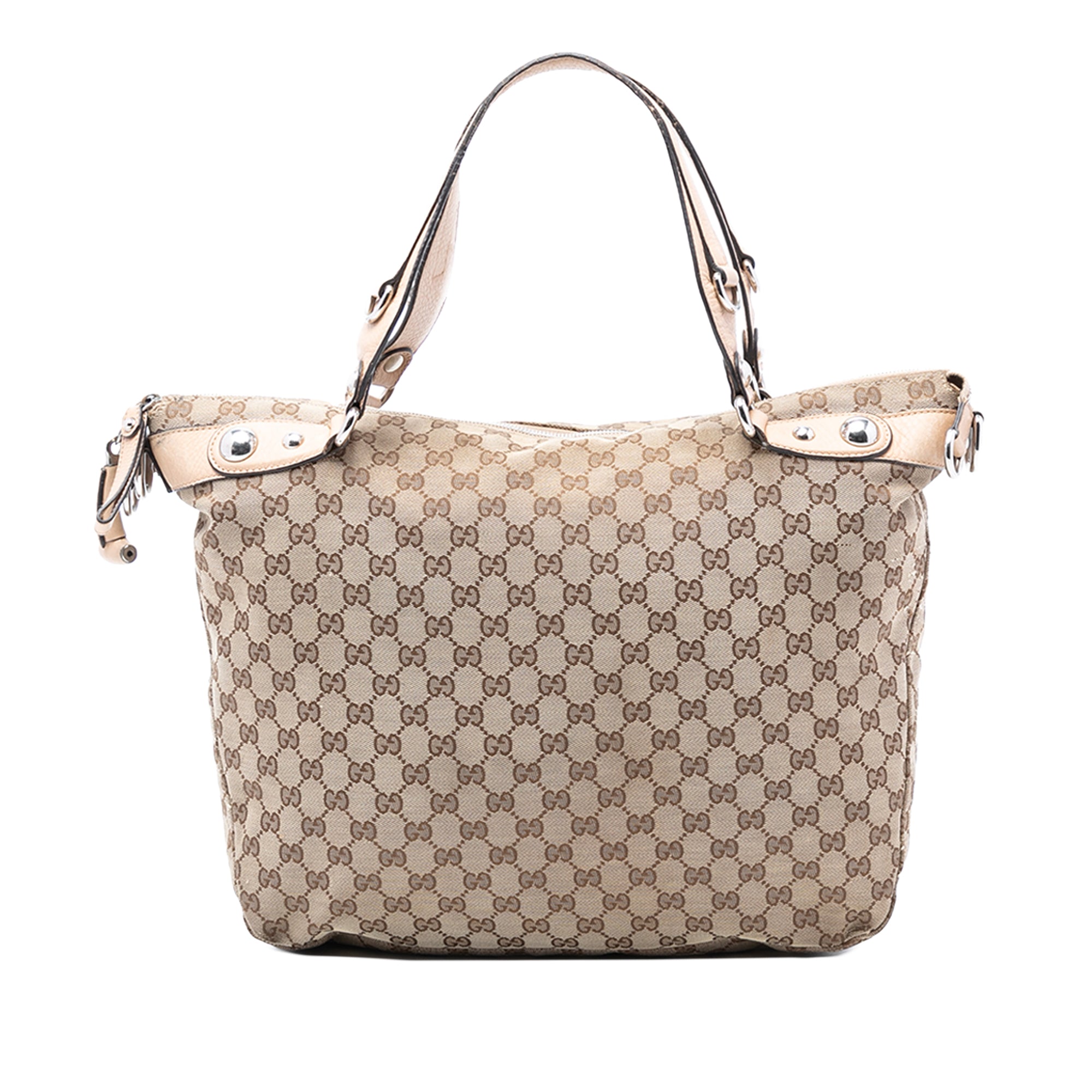 Large GG Canvas Icon Bit Satchel - Image 1