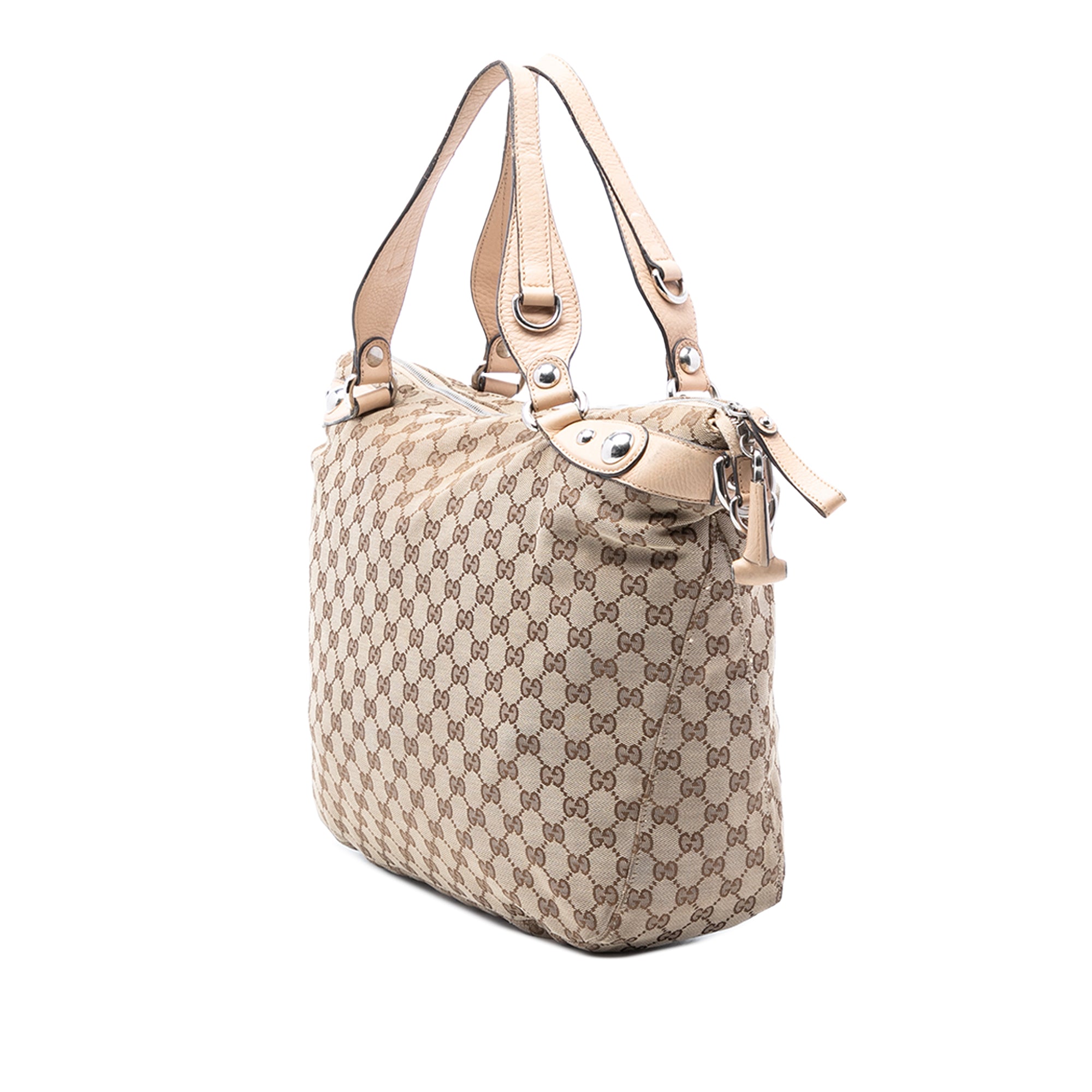 Large GG Canvas Icon Bit Satchel - Image 2