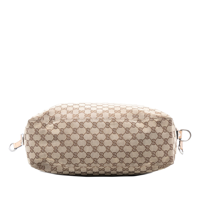 Large GG Canvas Icon Bit Satchel - Image 3