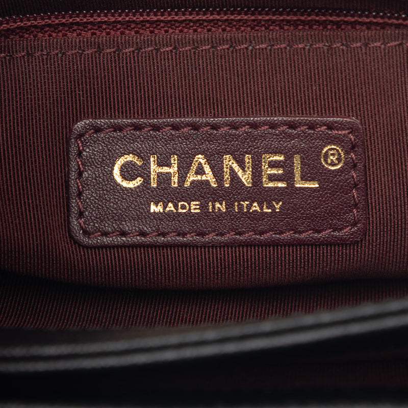 CC Stitched Caviar and Suede Lady Coco Flap - Image 5