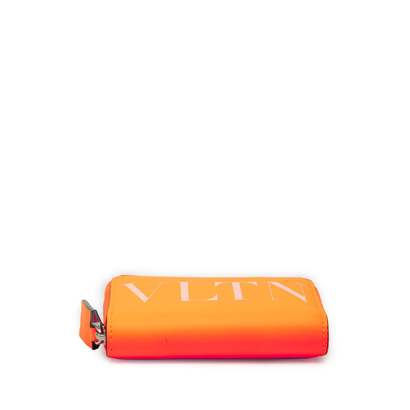 Calfskin VLTN Wallet with Neck Strap - Image 3