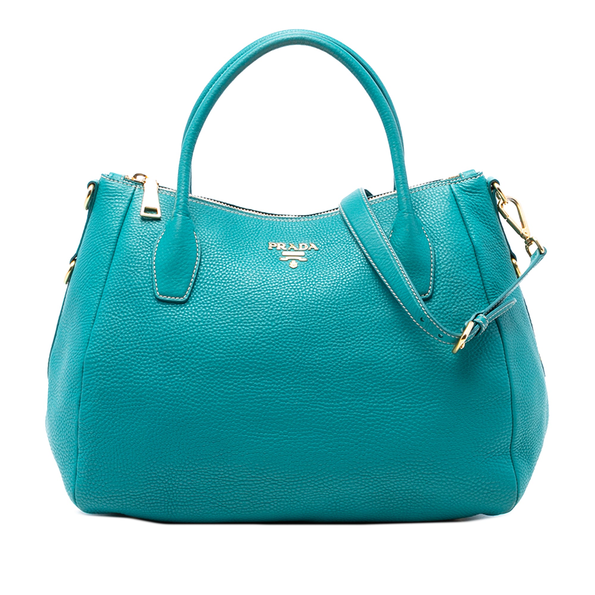 Vitello Daino Zip Top Satchel - Image 1