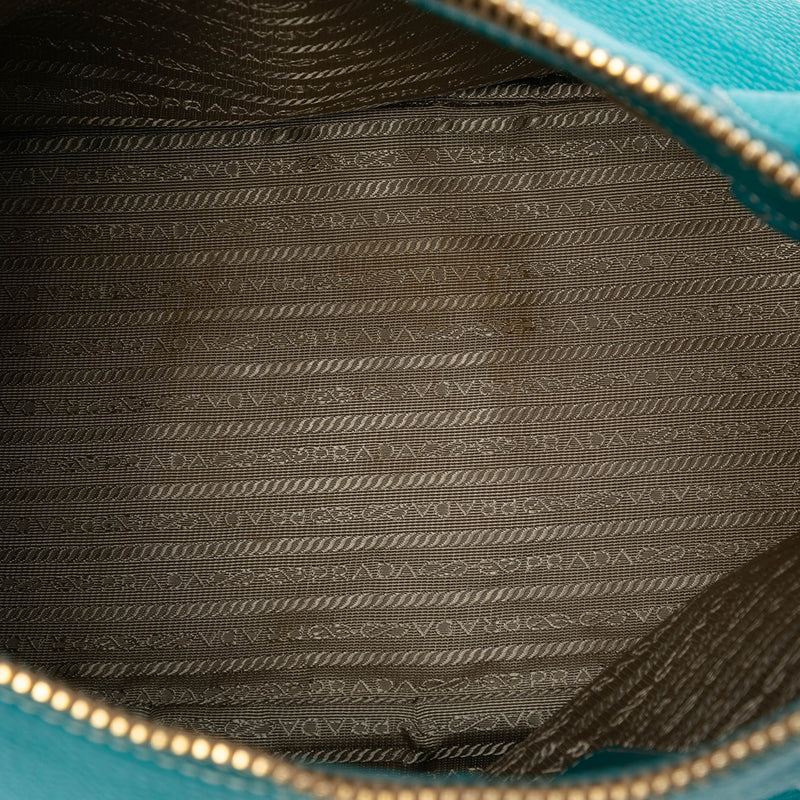 Vitello Daino Zip Top Satchel - Image 4