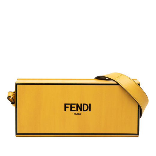 Leather Horizontal Box Crossbody - Image 1