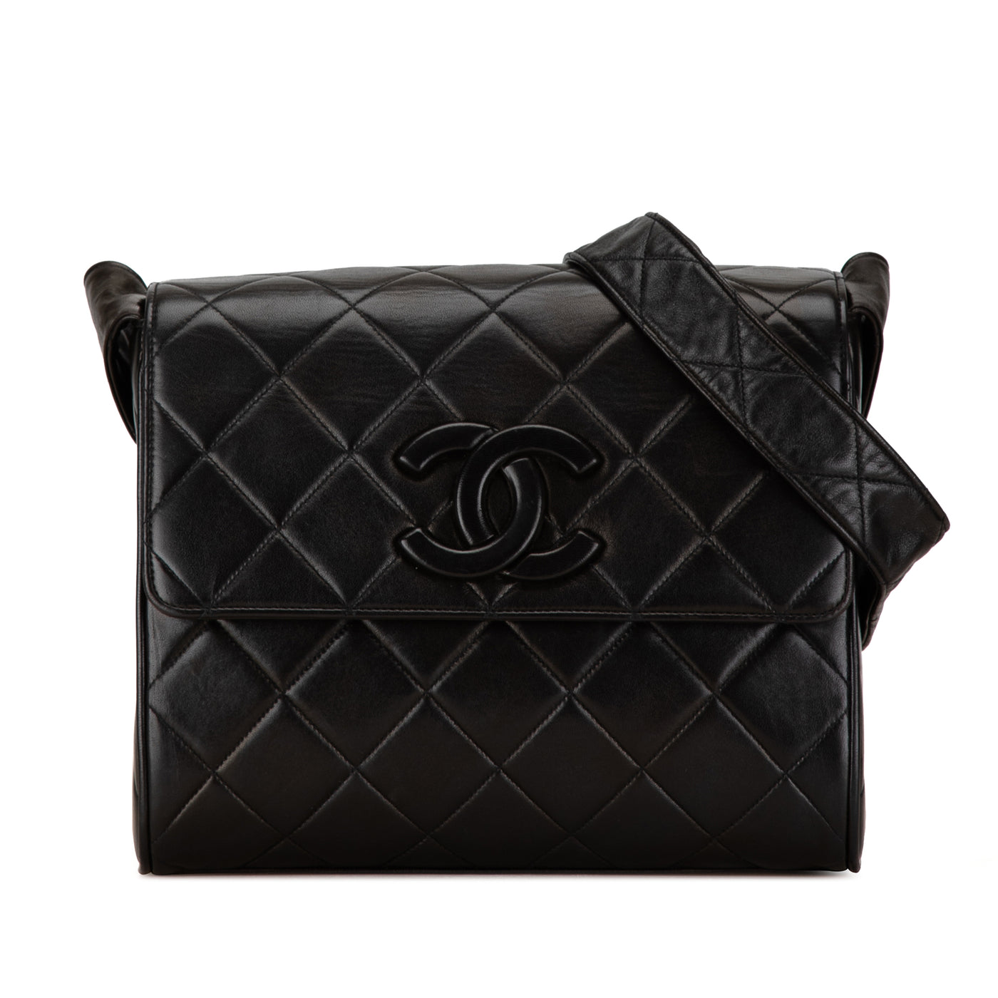 CC Quilted Lambskin Flap - Image 1