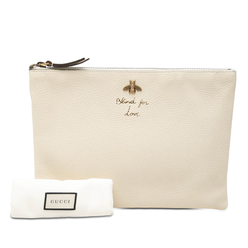 Calfskin Blind For Love Clutch - Image 8