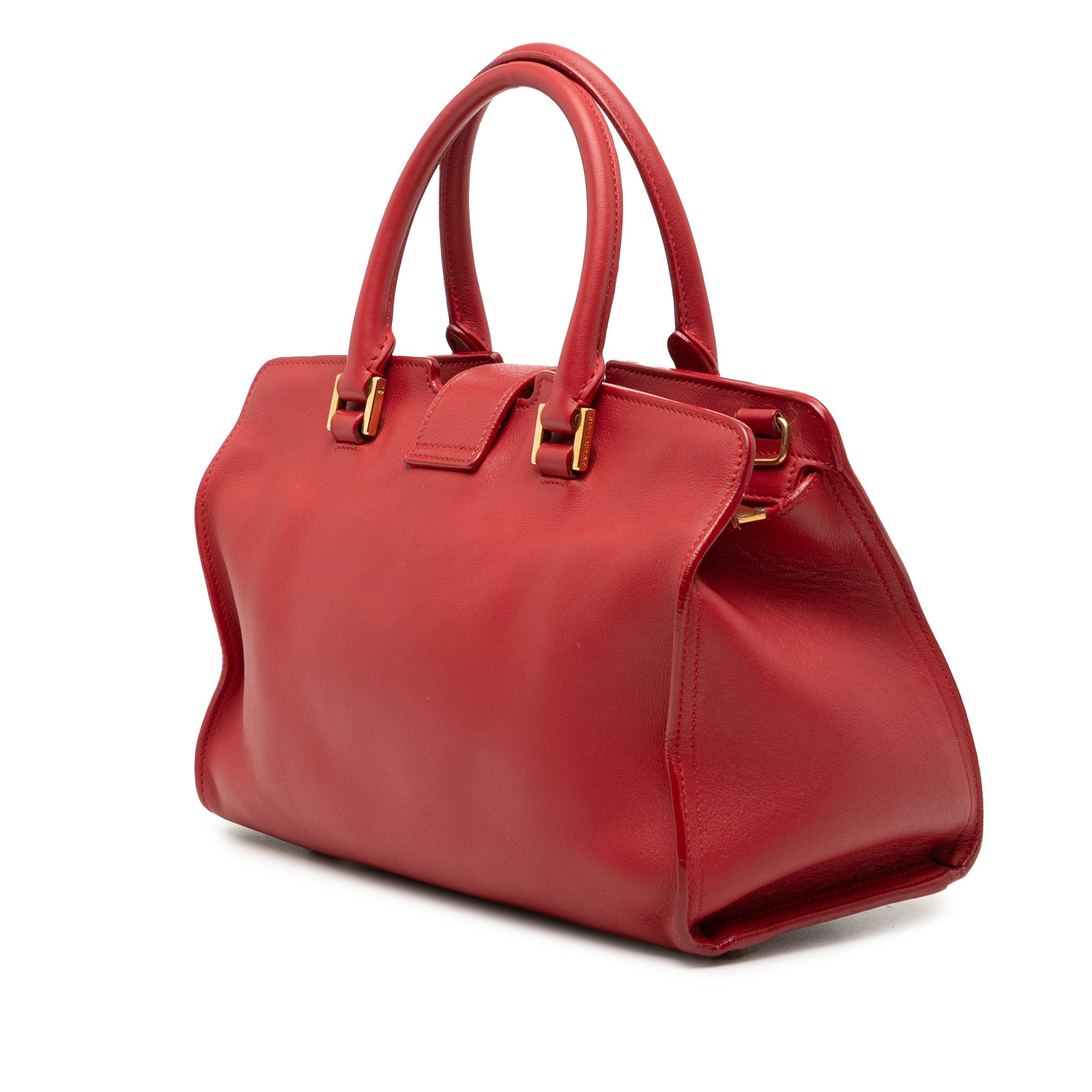 Baby Leather Monogram Downtown Cabas Satchel - Image 2