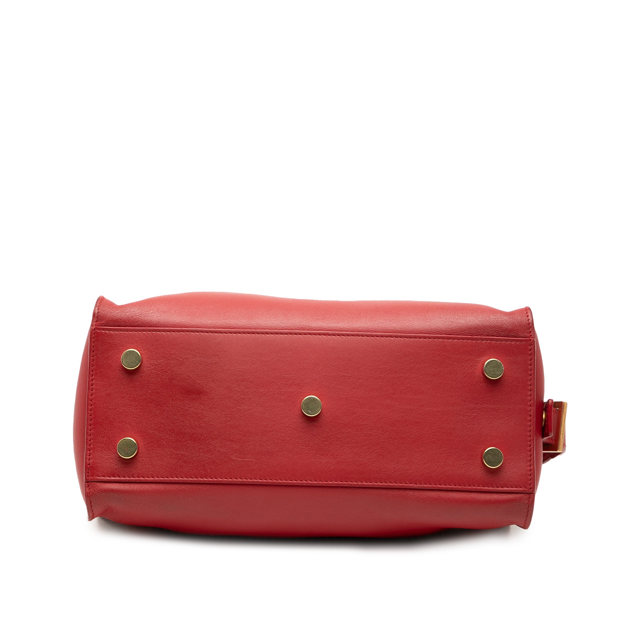 Baby Leather Monogram Downtown Cabas Satchel - Image 3